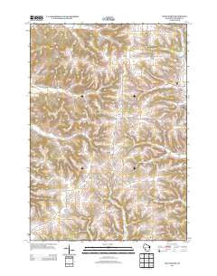 Saint Marys Wisconsin Historical topographic map, 1:24000 scale, 7.5 X 7.5 Minute, Year 2013