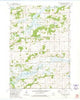 Sand Spring Creek Wisconsin Historical topographic map, 1:24000 scale, 7.5 X 7.5 Minute, Year 1980