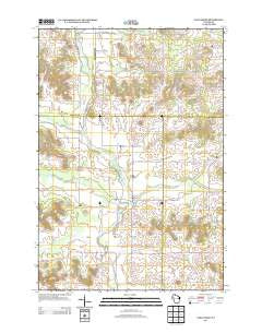 Sand Creek Wisconsin Historical topographic map, 1:24000 scale, 7.5 X 7.5 Minute, Year 2013