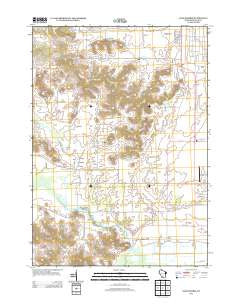 Sauk Prairie Wisconsin Historical topographic map, 1:24000 scale, 7.5 X 7.5 Minute, Year 2013