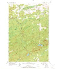 Saxon Wisconsin Historical topographic map, 1:24000 scale, 7.5 X 7.5 Minute, Year 1956