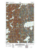 Sayner Wisconsin Historical topographic map, 1:24000 scale, 7.5 X 7.5 Minute, Year 2010