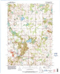 School Hill Wisconsin Historical topographic map, 1:24000 scale, 7.5 X 7.5 Minute, Year 1992