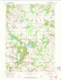 School Hill Wisconsin Historical topographic map, 1:24000 scale, 7.5 X 7.5 Minute, Year 1954