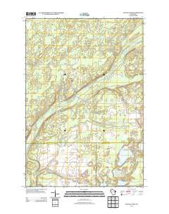 Scovils Lake Wisconsin Historical topographic map, 1:24000 scale, 7.5 X 7.5 Minute, Year 2013