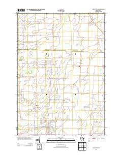 Seymour Wisconsin Historical topographic map, 1:24000 scale, 7.5 X 7.5 Minute, Year 2013
