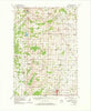 Seymour Wisconsin Historical topographic map, 1:62500 scale, 15 X 15 Minute, Year 1955