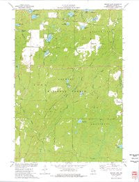 Shadow Lake Wisconsin Historical topographic map, 1:24000 scale, 7.5 X 7.5 Minute, Year 1973