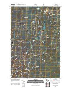 Shanagolden Wisconsin Historical topographic map, 1:24000 scale, 7.5 X 7.5 Minute, Year 2011