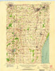 Sheboygan Falls Wisconsin Historical topographic map, 1:62500 scale, 15 X 15 Minute, Year 1954
