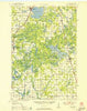 Shell Lake Wisconsin Historical topographic map, 1:48000 scale, 15 X 15 Minute, Year 1951