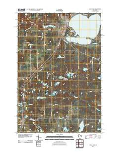Shell Lake Wisconsin Historical topographic map, 1:24000 scale, 7.5 X 7.5 Minute, Year 2011