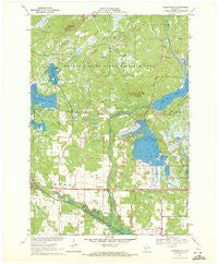Shennington Wisconsin Historical topographic map, 1:24000 scale, 7.5 X 7.5 Minute, Year 1970