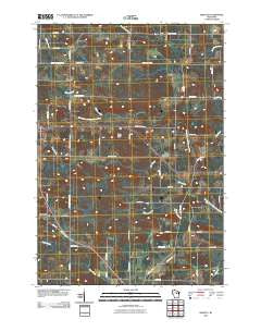 Shepley Wisconsin Historical topographic map, 1:24000 scale, 7.5 X 7.5 Minute, Year 2010