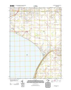 Sherwood Wisconsin Historical topographic map, 1:24000 scale, 7.5 X 7.5 Minute, Year 2013