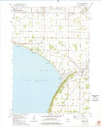 Sherwood Wisconsin Historical topographic map, 1:24000 scale, 7.5 X 7.5 Minute, Year 1974