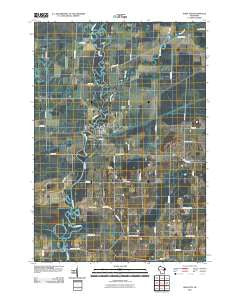 Shiocton Wisconsin Historical topographic map, 1:24000 scale, 7.5 X 7.5 Minute, Year 2010