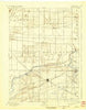 Shopiere Wisconsin Historical topographic map, 1:62500 scale, 15 X 15 Minute, Year 1893