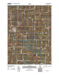 Shullsburg Wisconsin Historical topographic map, 1:24000 scale, 7.5 X 7.5 Minute, Year 2010
