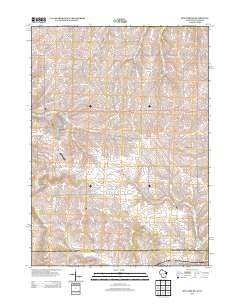 Shullsburg Wisconsin Historical topographic map, 1:24000 scale, 7.5 X 7.5 Minute, Year 2013