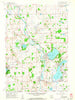 Silver Lake Wisconsin Historical topographic map, 1:24000 scale, 7.5 X 7.5 Minute, Year 1960