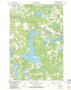 Siren East Wisconsin Historical topographic map, 1:24000 scale, 7.5 X 7.5 Minute, Year 1982