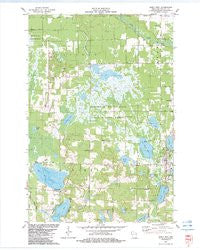 Siren West Wisconsin Historical topographic map, 1:24000 scale, 7.5 X 7.5 Minute, Year 1982