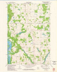 Somerset North Wisconsin Historical topographic map, 1:24000 scale, 7.5 X 7.5 Minute, Year 1974