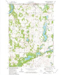 Somerset South Wisconsin Historical topographic map, 1:24000 scale, 7.5 X 7.5 Minute, Year 1974