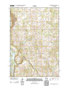 Somerset North Wisconsin Historical topographic map, 1:24000 scale, 7.5 X 7.5 Minute, Year 2013