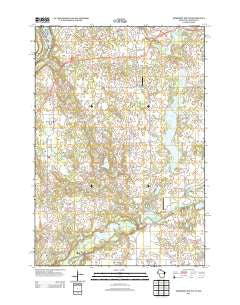 Somerset South Wisconsin Historical topographic map, 1:24000 scale, 7.5 X 7.5 Minute, Year 2013