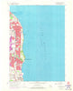 South Milwaukee Wisconsin Historical topographic map, 1:24000 scale, 7.5 X 7.5 Minute, Year 1958