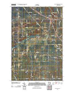 South Range Wisconsin Historical topographic map, 1:24000 scale, 7.5 X 7.5 Minute, Year 2010