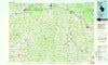 Sparta Wisconsin Historical topographic map, 1:100000 scale, 30 X 60 Minute, Year 1985