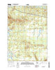 Spaulding Wisconsin Current topographic map, 1:24000 scale, 7.5 X 7.5 Minute, Year 2015