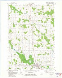 Spencer North Wisconsin Historical topographic map, 1:24000 scale, 7.5 X 7.5 Minute, Year 1981
