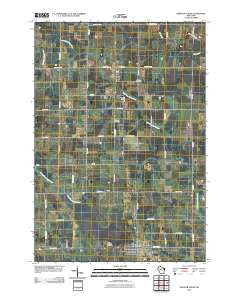 Spencer North Wisconsin Historical topographic map, 1:24000 scale, 7.5 X 7.5 Minute, Year 2010