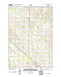Spencer North Wisconsin Historical topographic map, 1:24000 scale, 7.5 X 7.5 Minute, Year 2013