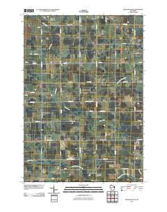 Spencer South Wisconsin Historical topographic map, 1:24000 scale, 7.5 X 7.5 Minute, Year 2010