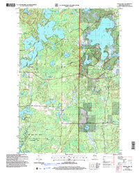 Spider Lake Wisconsin Historical topographic map, 1:24000 scale, 7.5 X 7.5 Minute, Year 2005