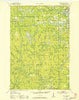 Spirit Falls Wisconsin Historical topographic map, 1:48000 scale, 15 X 15 Minute, Year 1952