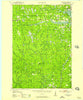 Spirit Falls Wisconsin Historical topographic map, 1:48000 scale, 15 X 15 Minute, Year 1950