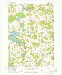Spring Lake Wisconsin Historical topographic map, 1:24000 scale, 7.5 X 7.5 Minute, Year 1961