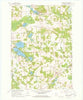 Spring Lake Wisconsin Historical topographic map, 1:24000 scale, 7.5 X 7.5 Minute, Year 1961