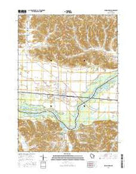 Spring Green Wisconsin Current topographic map, 1:24000 scale, 7.5 X 7.5 Minute, Year 2016