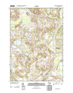 Spring Lake Wisconsin Historical topographic map, 1:24000 scale, 7.5 X 7.5 Minute, Year 2013