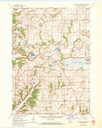 Springfield Corners Wisconsin Historical topographic map, 1:24000 scale, 7.5 X 7.5 Minute, Year 1962
