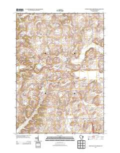 Springfield Corners Wisconsin Historical topographic map, 1:24000 scale, 7.5 X 7.5 Minute, Year 2013