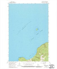 Squaw Bay Wisconsin Historical topographic map, 1:24000 scale, 7.5 X 7.5 Minute, Year 1964