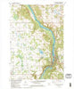 St. Croix Dalles Wisconsin Historical topographic map, 1:24000 scale, 7.5 X 7.5 Minute, Year 1978
